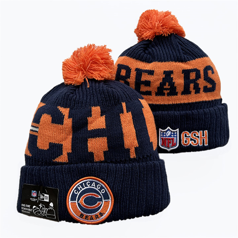 Chicago Bears 2024 Knit Hats 001